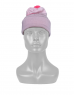 Acrylic Kids  designer cap  light pink